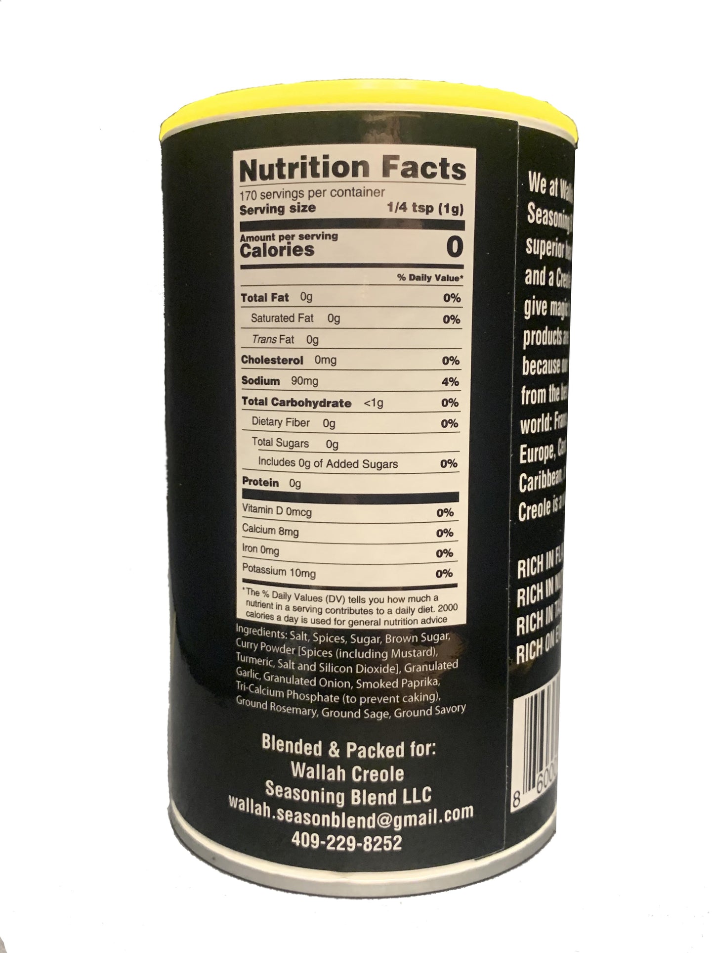 Wallah Creole Seasoning Blend